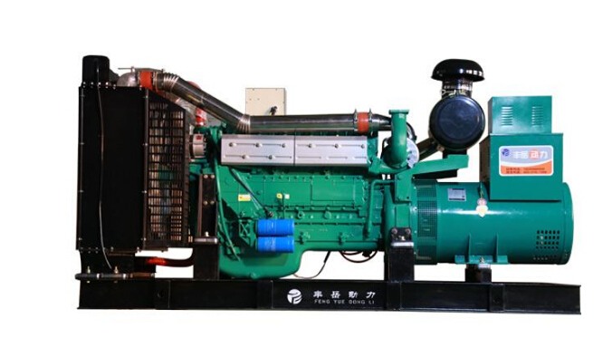 郊区上柴500kw大型柴油发电机组
