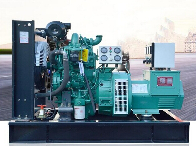 郊区全新上柴50kw大型柴油发电机组
